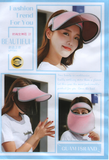 Topi Wanita 2in1 Anti UV Double Visor - Nyari.id