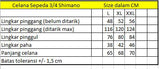 Celana Sepeda Panjang 3/4 Shimano - Nyari.id