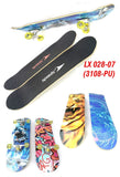 Skateboard Speeds Maple Roda Karet PU Plat Besi Import LX 028-07