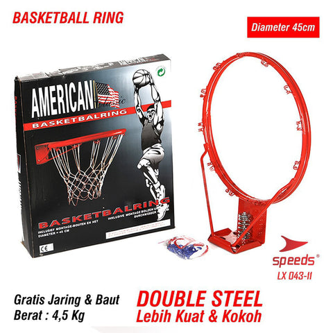 Ring Bola Basket Speeds Original Standard International LX043-11 - Nyari.id