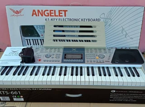 Keyboard Angelet XTS-661 ORI Piano 61 Key 200 Tones Rythm - Nyari.id