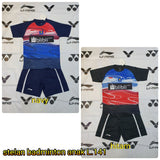 Jersey Badminton Anak - Anak Baju Dan Celana L141 - Nyari.id
