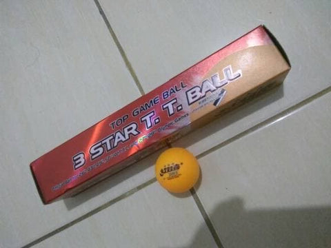 Bola Ping Pong Tenis Meja DHS isi 6 40mm Bintang 3 - Nyari.id