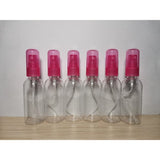Botol Spray PET 60ml untuk sabun shampo gel air handsanitizer