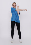 Hitscore Kaos Polo Shirt Short Sleeve Blue - Nyari.id