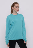 Hitscore Exclusive Kaos Oblong T-Shirt Long Sleeve Light Blue - Nyari.id