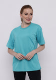 Hitscore Kaos Oblong T-Shirt Short Sleeve Light Blue - Nyari.id