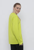 Hitscore Kaos Oblong T-Shirt Long Sleeve Light Green - Nyari.id