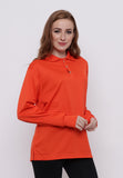 Hitscore Kaos Polo Shirt Long Sleeve Orange - Nyari.id