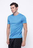 Hitscore Kaos Oblong T-Shirt Short Sleeve Blue - Nyari.id