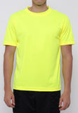Hitscore Kaos Oblong T-Shirt Short Sleeve Yellow - Nyari.id