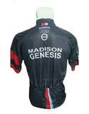 Baju Sepeda Madison Genesis Lengan Pendek Hitam - Nyari.id