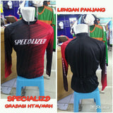 Baju Sepeda Specialized Lengan Panjang - Nyari.id