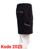 Celana jersey 2in1 olahraga pendek pria badminton tenis fitness gym Kode 2025