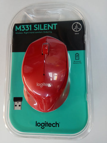Mouse Wireless M331 Logitech Silence - Nyari.id