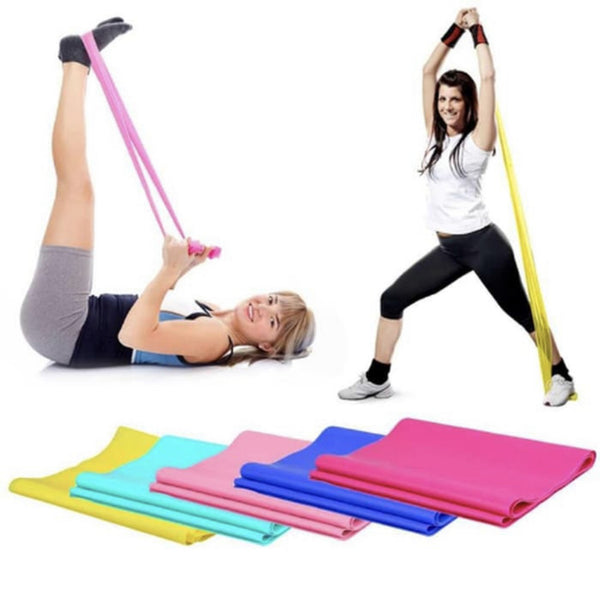 Yoga Resistance Band Elastic Pilates Karet – - Main Image